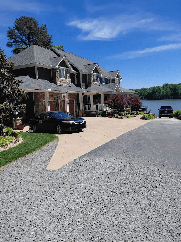 Salisbury lakefront home exterior — perimeter bug protection